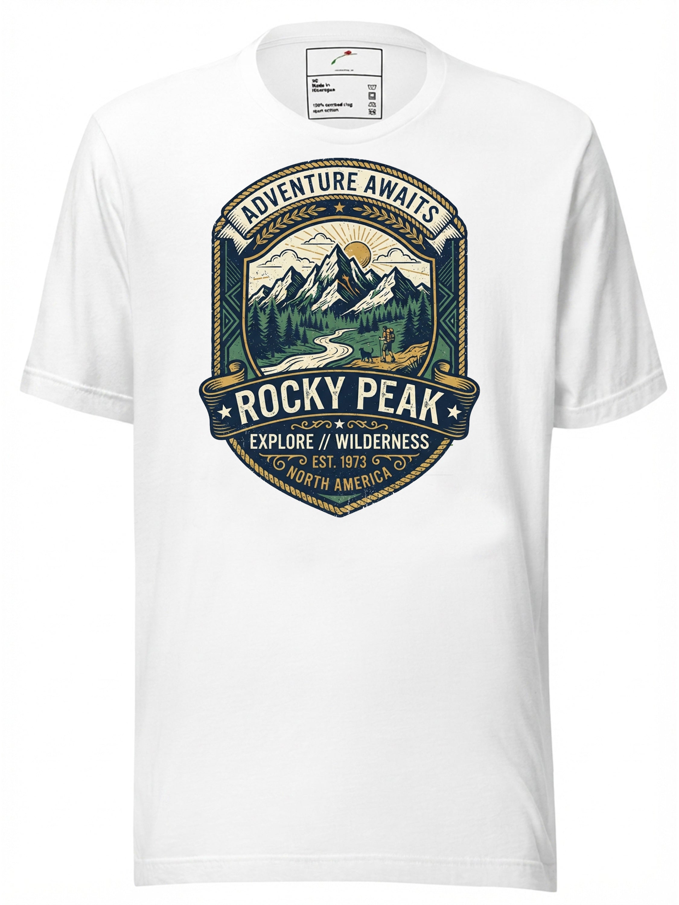 Rocky Mount Graphic Tee: Rugged Comfort for Everyday Adventure