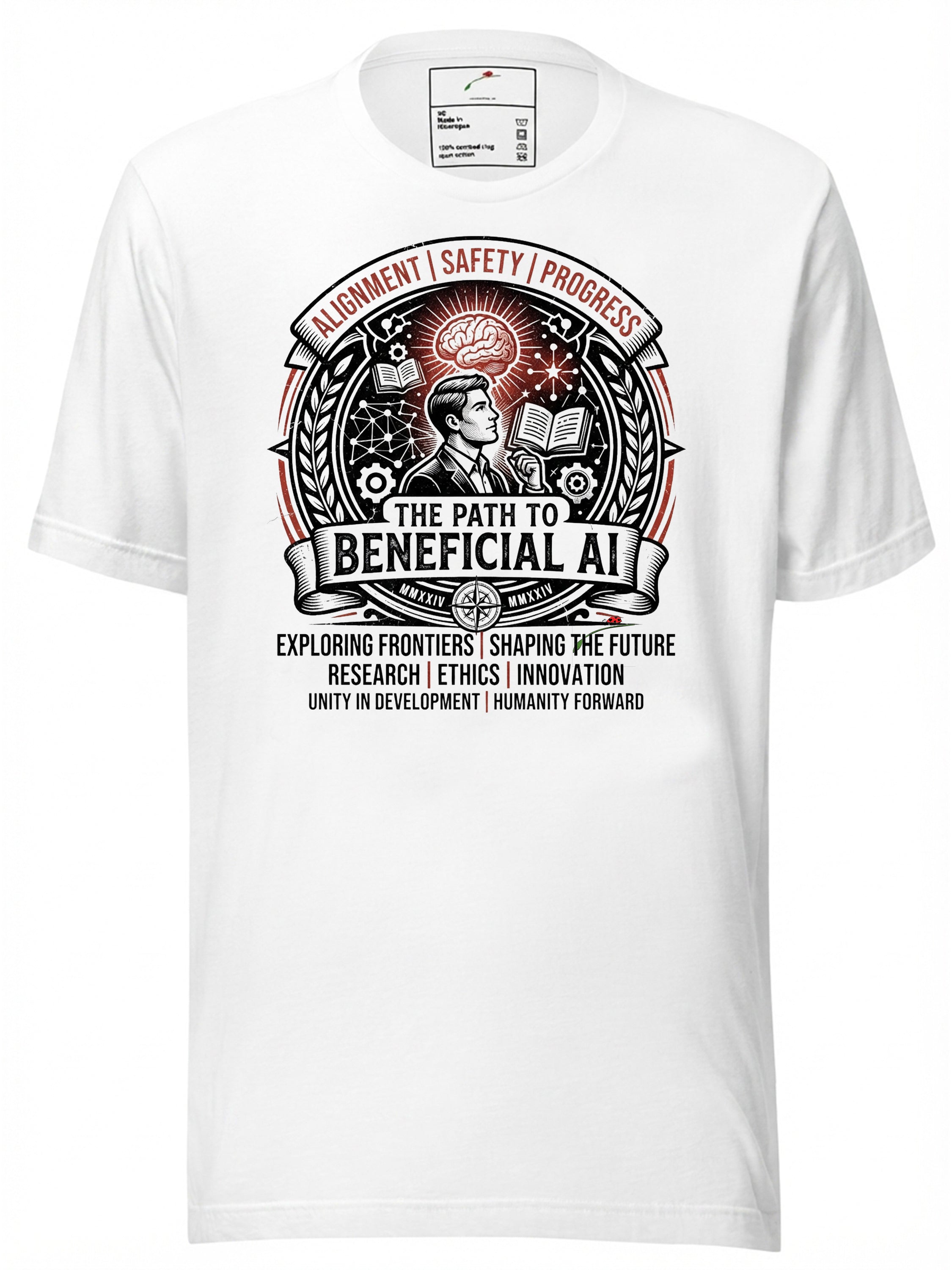 Dario Amodei Graphic Tee | Soft Cotton Tech & AI Enthusiast Shirt
