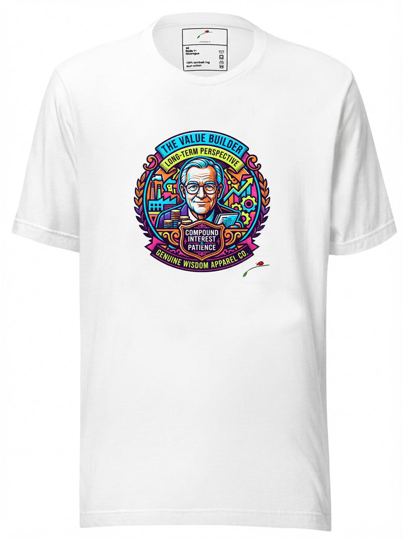 Warren Buffett "Value Investor" Graphic T-Shirt