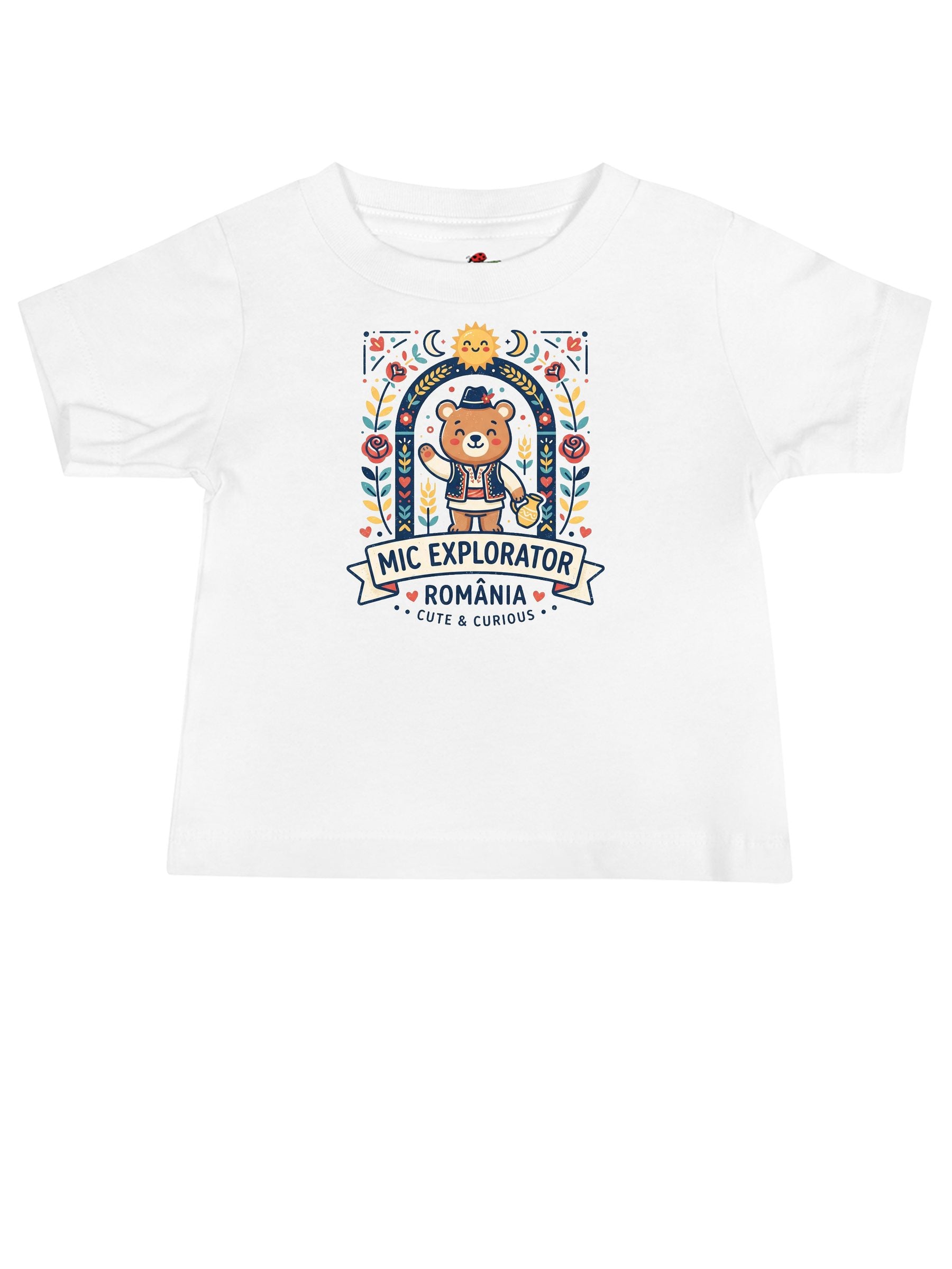 Romania Graphic Crewneck T-Shirt – Soft Everyday Heritage Tee