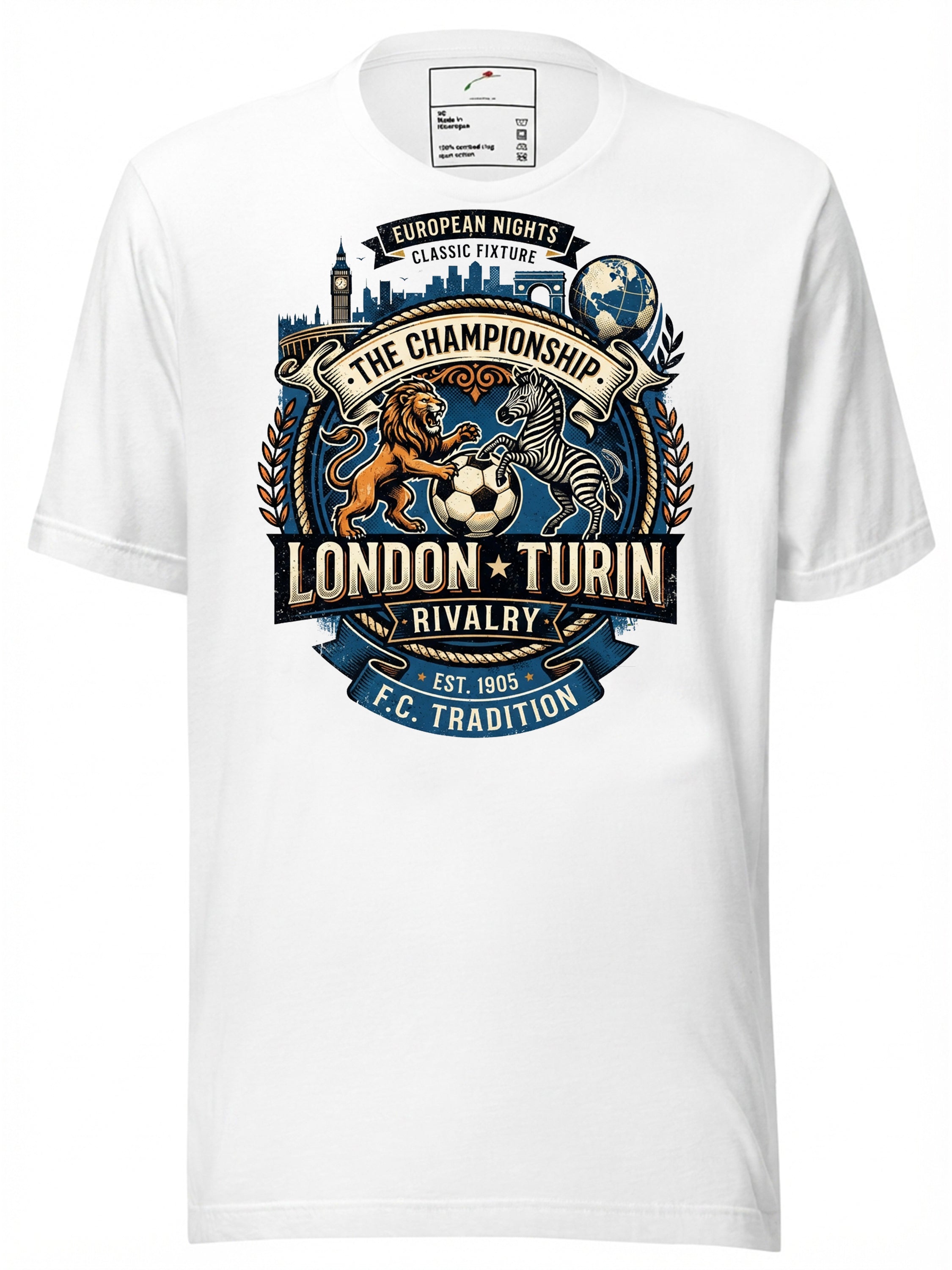 Official Matchday Vibe: Chelsea vs. Juventus Graphic Tee