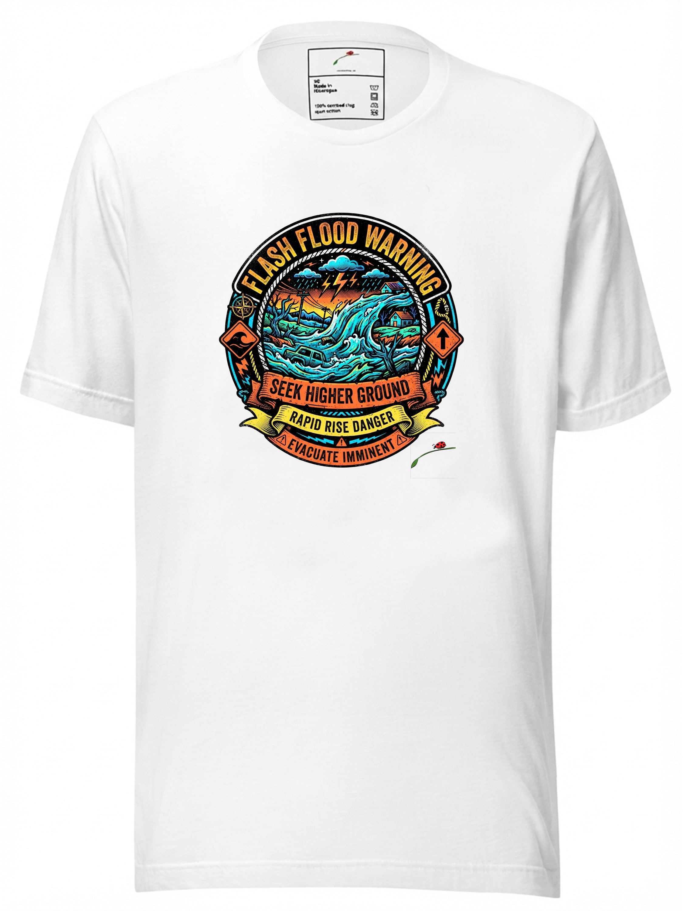 Flash Flood Warning Graphic T-Shirt
