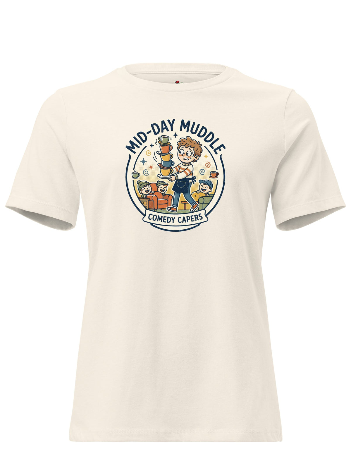 Vintage Sitcom Laugh Track Graphic T-Shirt