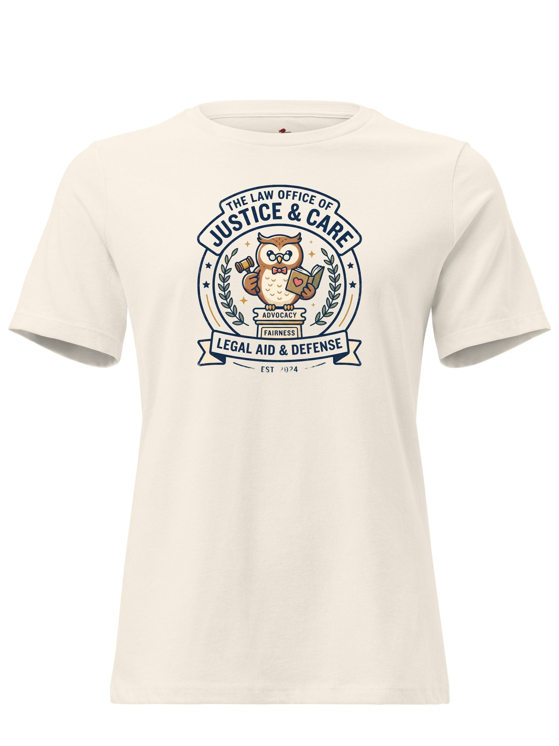 Justice In Motion Graphic Cotton T-Shirt