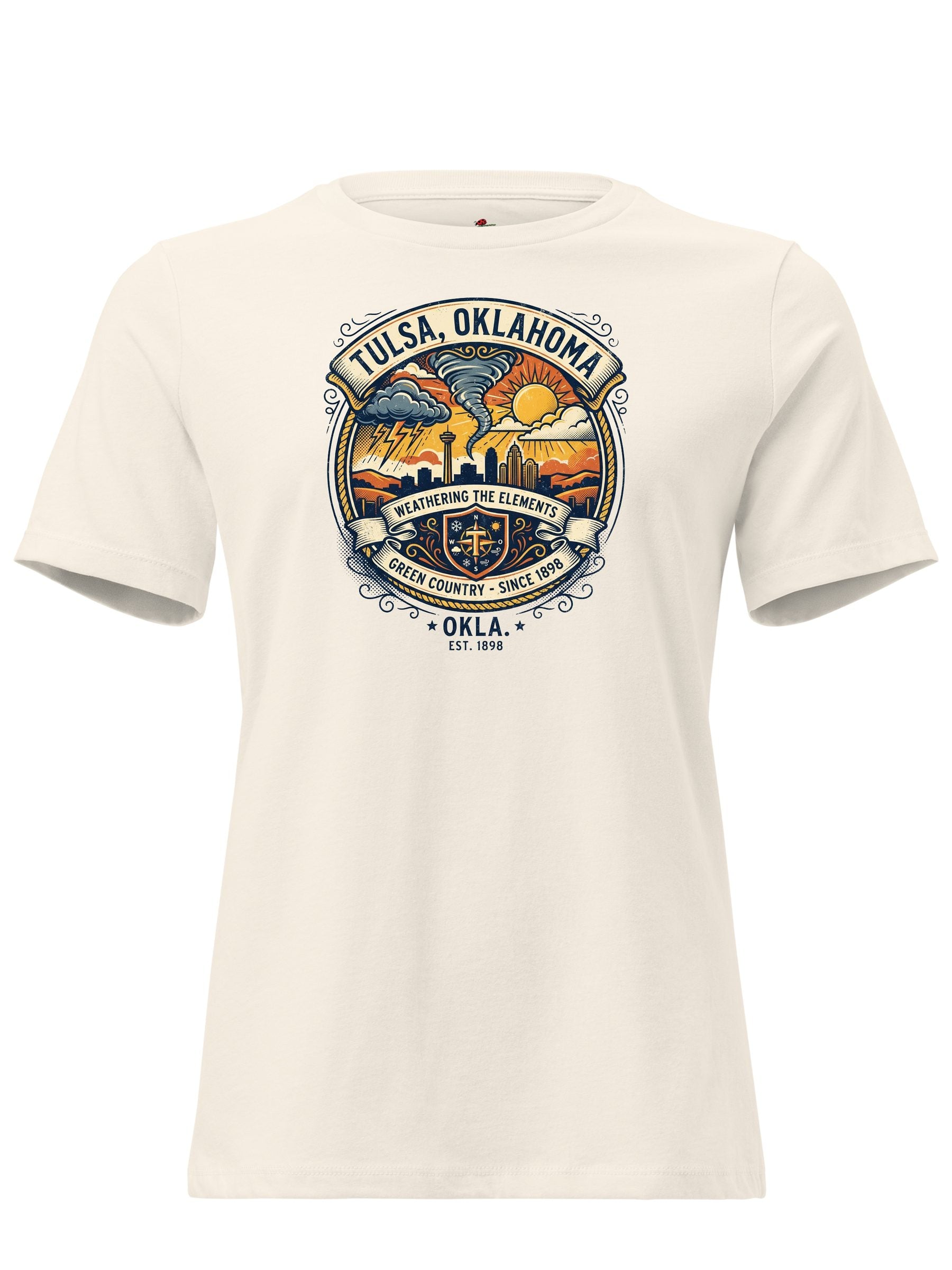 Tulsa Weather Forecast Graphic T-Shirt