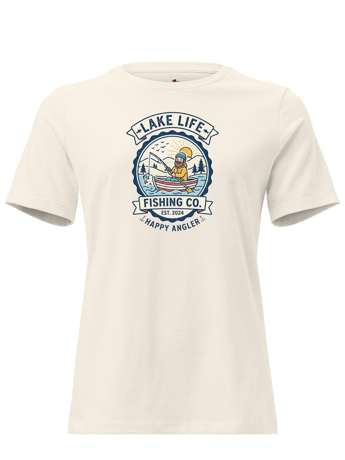 Classic Reel & Anchor Graphic Cotton T-Shirt