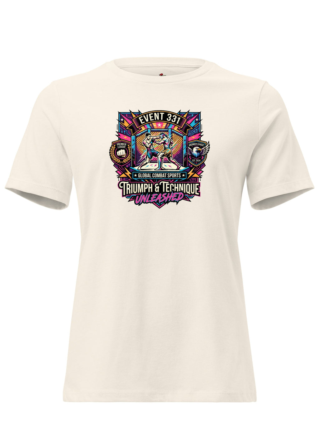 UFC 331 Graphic Fan T-Shirt – High-Impact Fight Night Cotton Tee