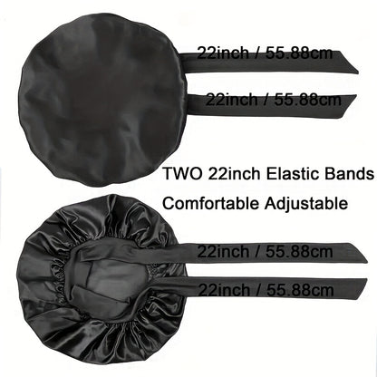 Jumbo Satin Sleep Bonnet For Hair Care