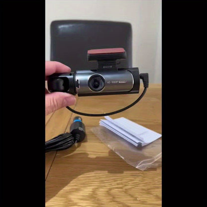 Dual Dash Cam With Night Vision 1080p