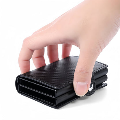 Carbon Fiber RFID Wallet For Secure Storage