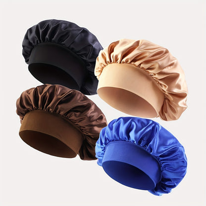 Satin Bonnet Set For Women 4 Colors