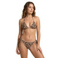 Leopard Print String Bikini Two Piece