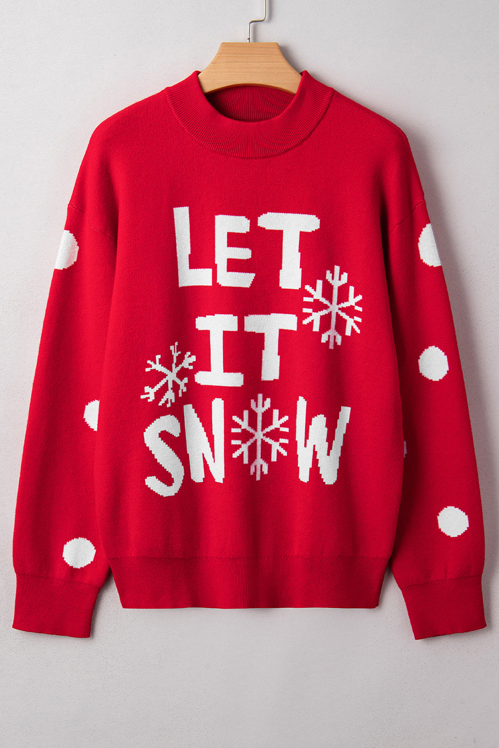 Let It Snow Christmas Sweater For Festive Style
