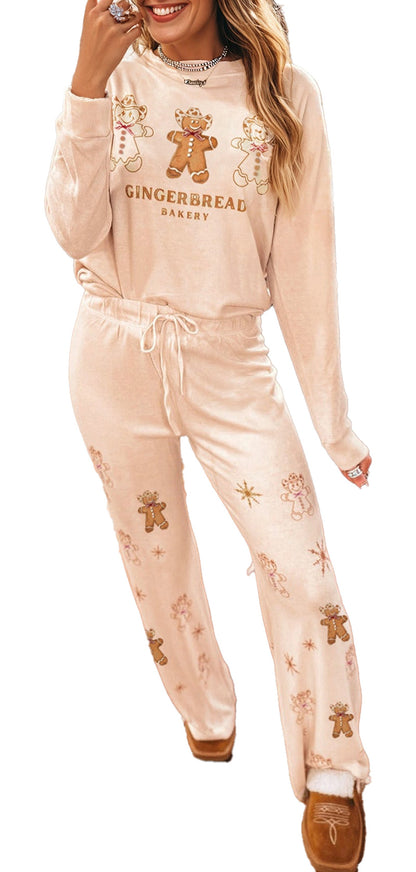 Gingerbread Bakery Christmas Lounge Set