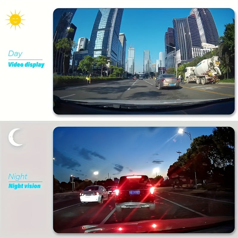 1080p Dash Cam Front And Rear With G-Sensor