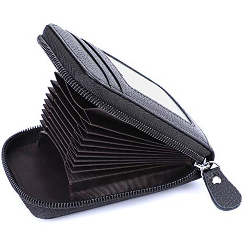 Genuine Leather Credit Card Wallet Stylish & Functional