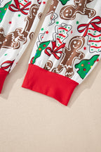White Christmas Lounge Set For Women