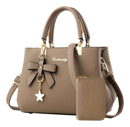 Chic Bow Decor Handbag For Women