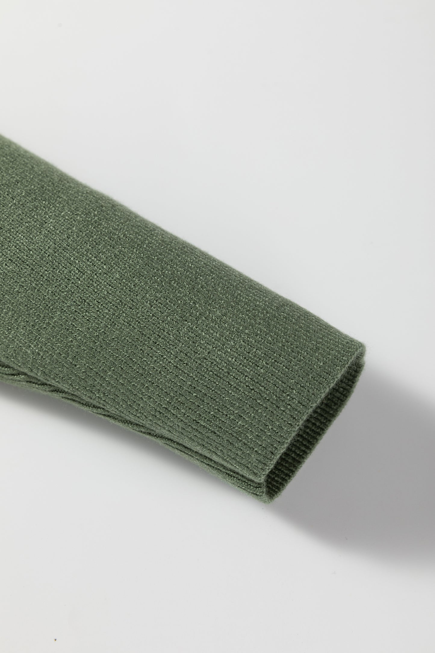 Green Stripe Oversized Sweater