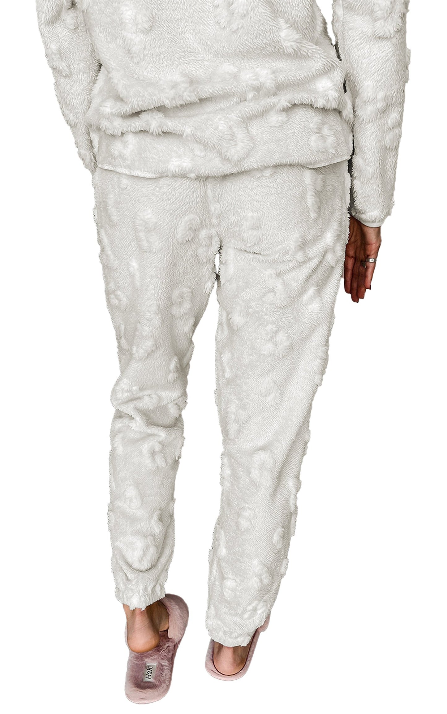 Light Grey Leopard Lounge Set For Comfort