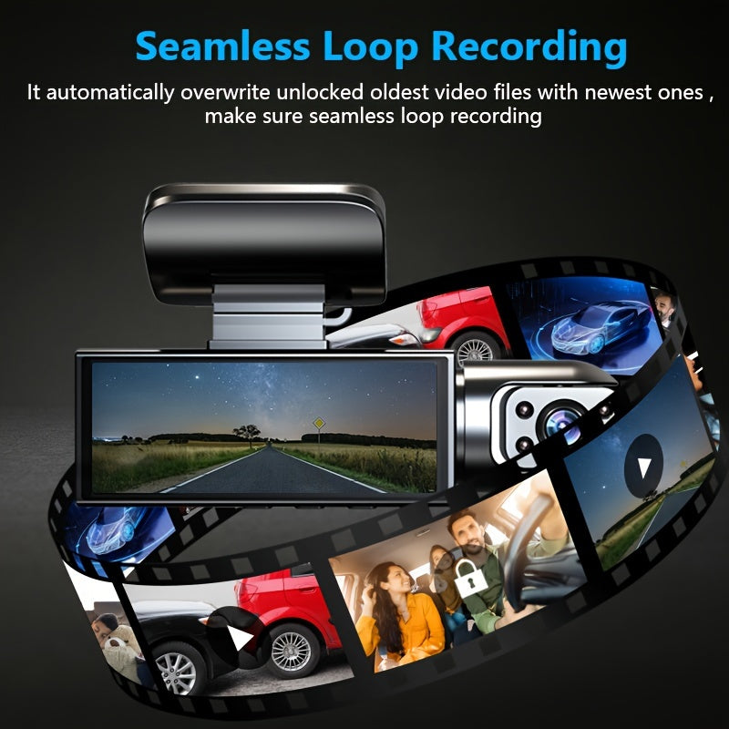 1080p Dual Camera Car Dash Cam