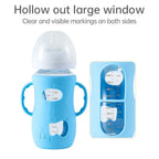 LuckeLadybug LLC Baby Bottle Warmer with large hollow out window for easy measuring