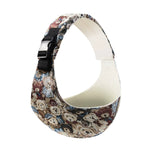LuckeLadybug LLC baby carrier featuring a cute teddy bear pattern for comfortable babywearing