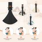 LuckeLadybug baby carrier in multiple styles with easy adjustment features for comfort and support