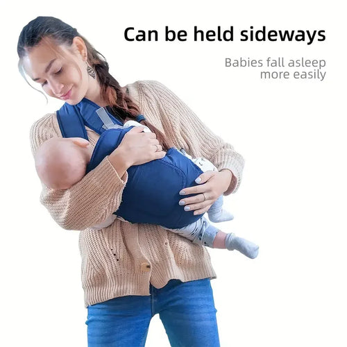 LuckeLadybug baby carrier designed for comfortable side-holding to help babies fall asleep easily