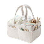 LuckeLadybug Changing Kit with organized compartments for baby diaper sizes and essentials