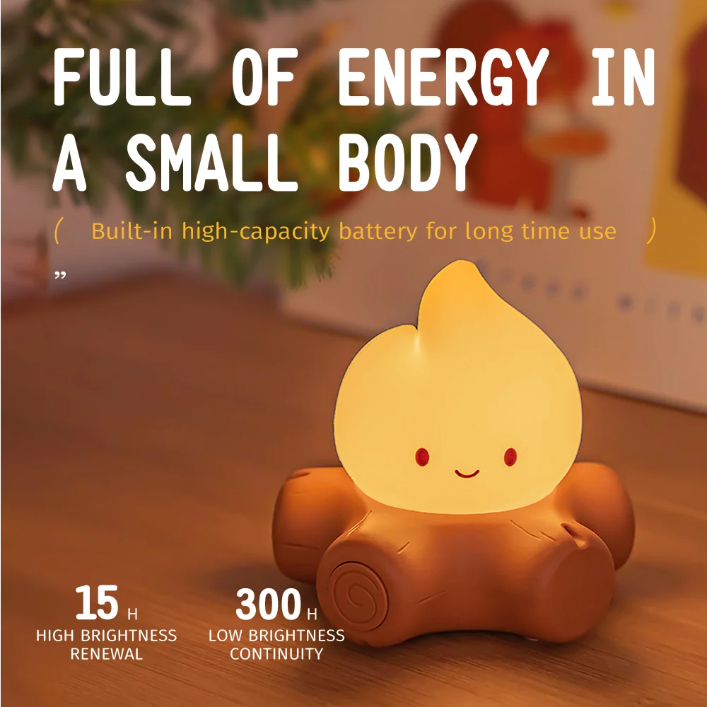 Night Light Silicone for Cozy Ambiance