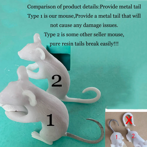 Battery LED Table Lamp - Cute Mouse Design