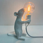 Battery LED Table Lamp - Cute Mouse Design