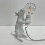 Battery LED Table Lamp - Cute Mouse Design