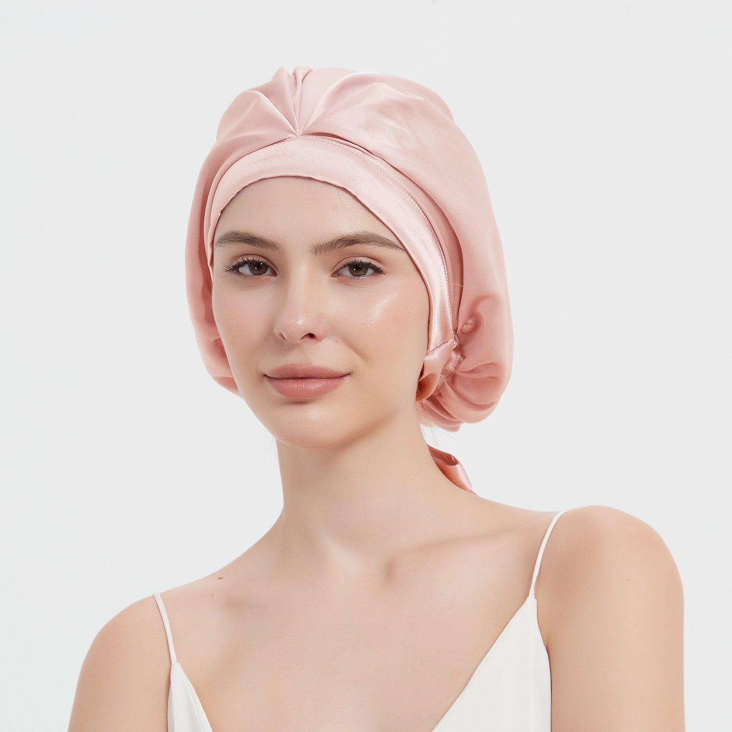 100% Silk Bonnet For Women Hair Care