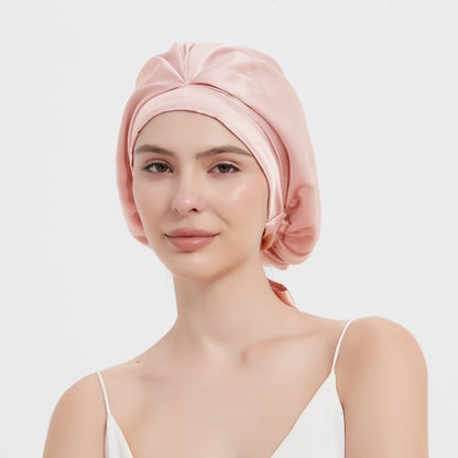 100% Silk Bonnet For Women Hair Care