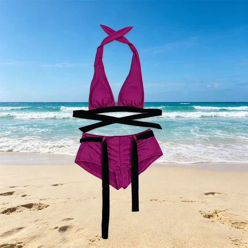 Beach Bunny Swimwear - Trendy Bikini Set