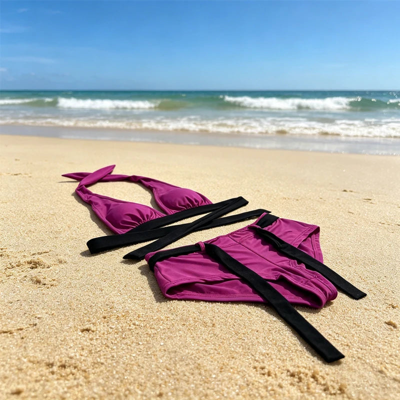 Beach Bunny Swimwear - Trendy Bikini Set