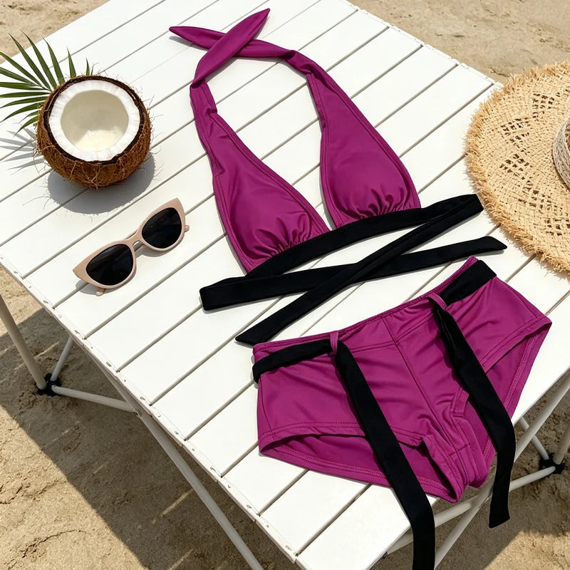 Beach Bunny Swimwear - Trendy Bikini Set