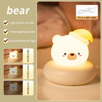 Luz de noche LED - Adorable compañero de sueño para mascotas