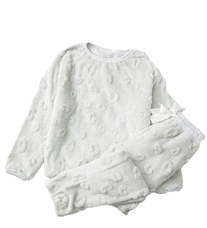 Light Grey Leopard Lounge Set For Comfort