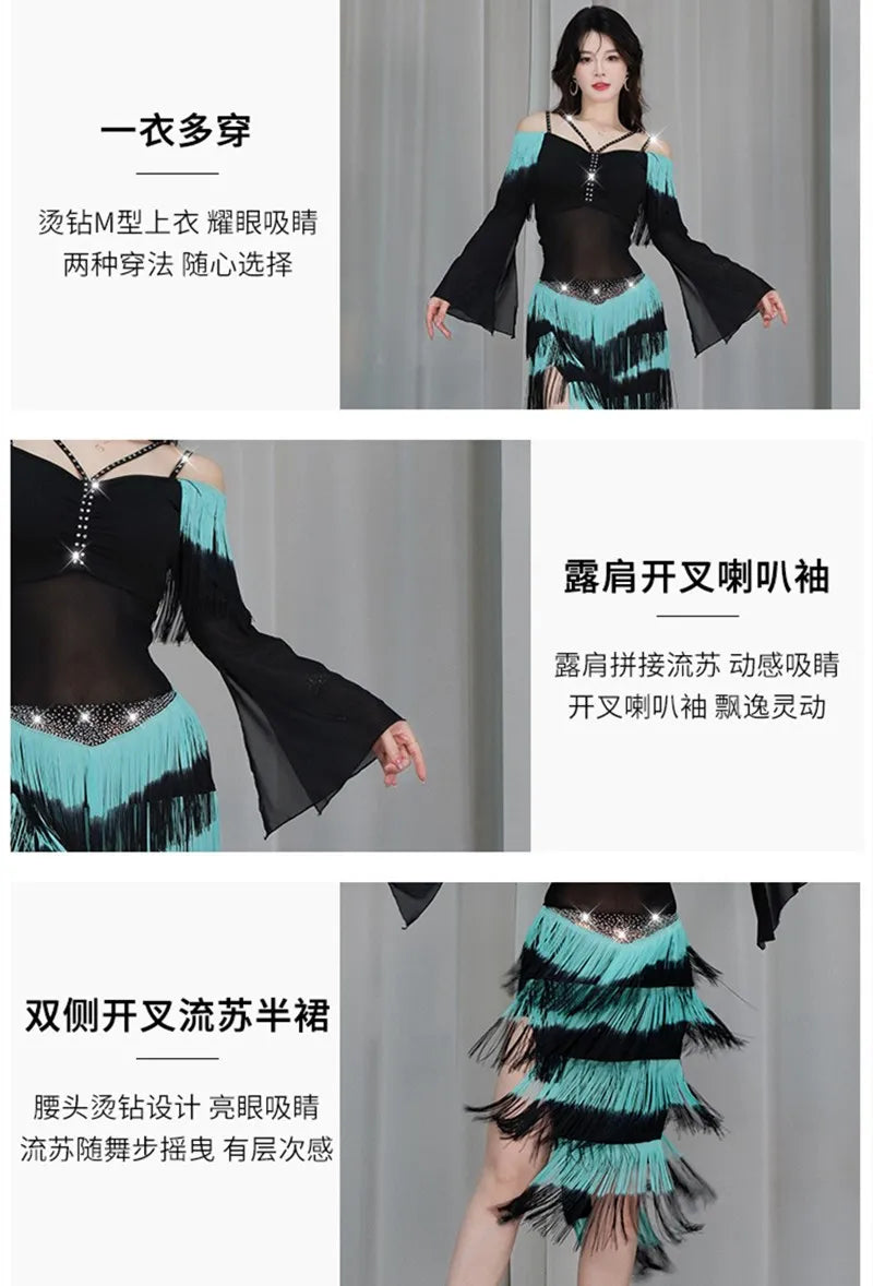 Belly Dancer Dance Costume Set