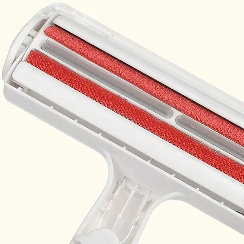 LuckeLadybug comb designed for use with the best pet hair vacuum cleaners for effective fur removal