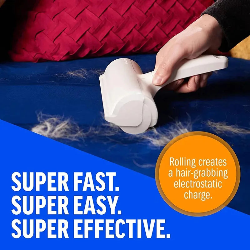 LuckeLadybug comb designed for quick pet hair removal, ideal for use with best pet hair vacuum cleaners