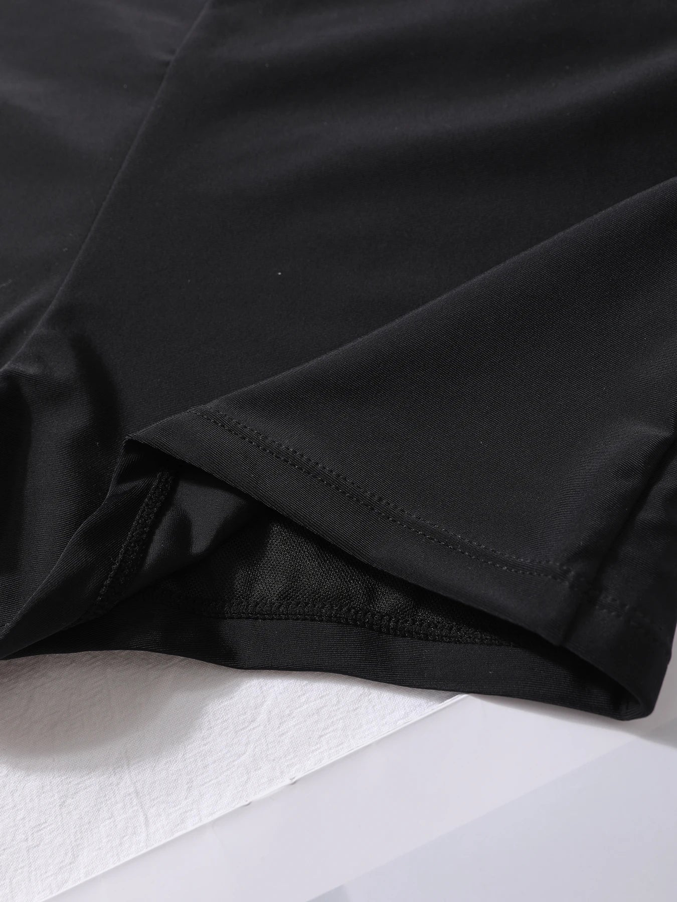Black High Waist Bikini with Smooth Fabric from LuckeLadybug LLC, featuring a stylish beugel bikini set