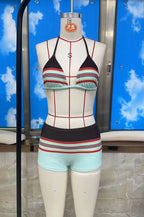 Beugel Bikini Set with Stylish Stripes