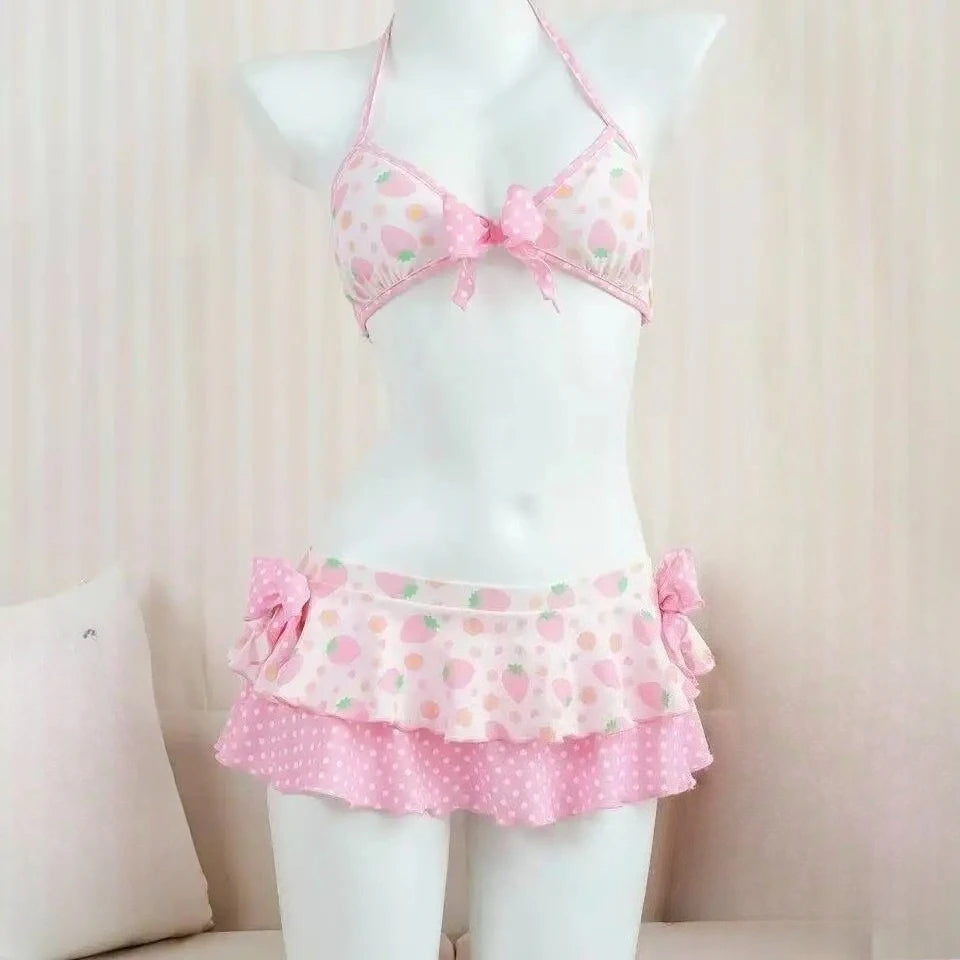 Beugel Bikini Set with Skirted Bottom