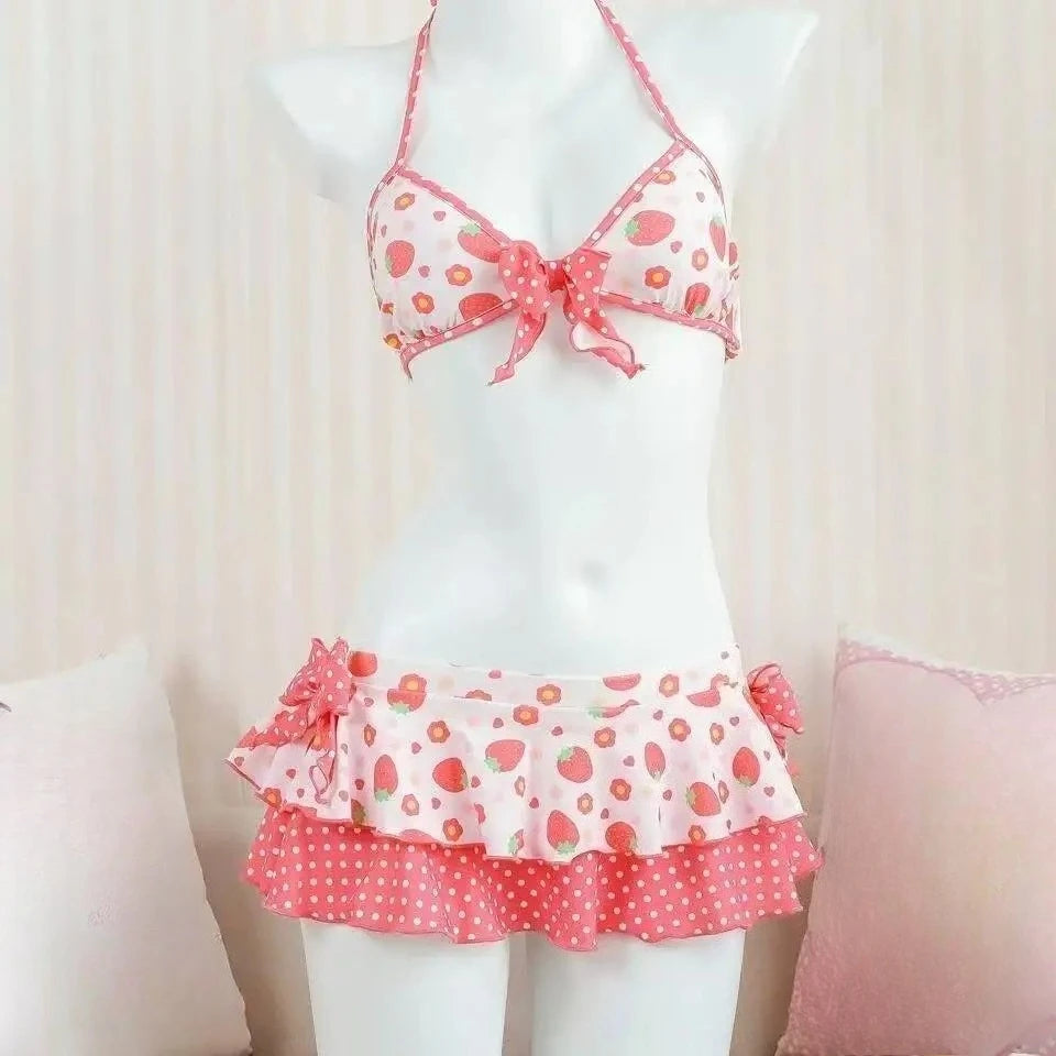 Beugel Bikini Set with Skirted Bottom