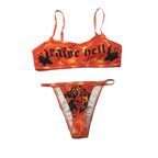 Beugel Bikini Set in Bold Red Style