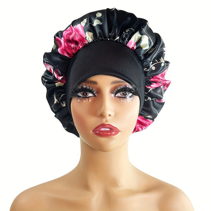Satin Hair Bonnet Set For Women 10 Pack